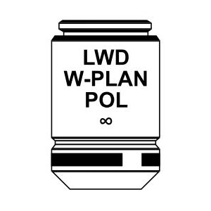 Optika Obiettivo IOS LWD W-PLAN POL objective 10x/0.25, M-1137