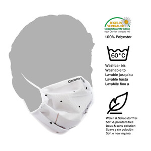 Masketo Mondmasker, polyester, Corona Borealis