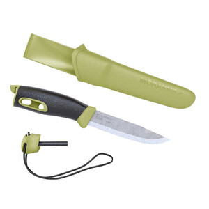 Morakniv Coltelli Gürtelmesser COMPANION SPARK grün