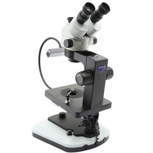 Optika Microscopio stereo zoom OPTIGEM-20 trino, BF, DF, Greenough, w.d. 100mm, 10x/21mm, 0,7x-4.5x