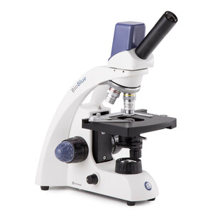 Euromex Microscopio Mikroskop BioBlue, BB.4255, digital, mono, DIN, 40x - 1000x, 10x/18, LED, 1W