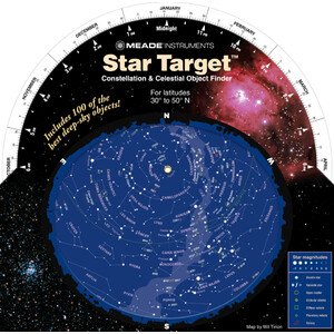 Meade Star chart planisphere