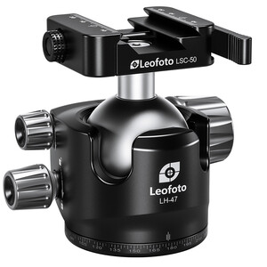 Leofoto Tripod ball-head LH-47 SC Ball head with Arca-Swiss & Picatinny mount