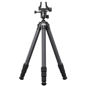 Leofoto SA-364C Carbon Tripod + Ball head MK-40 + Rifle clamp GS-3