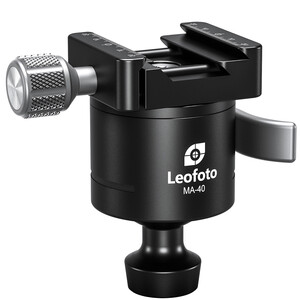 Leofoto Tripod ball-head MA-40 with coupling for Arca-Swiss & Weaver/Picatinny rail