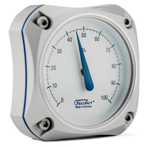 Fischer Weather station Cockpit Hygrometer Silver Edition