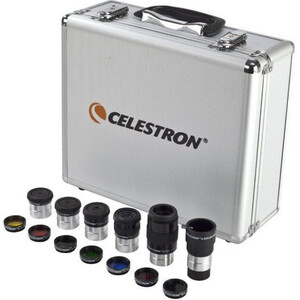 Celestron Juego de oculares y de filtros de 1,25", de