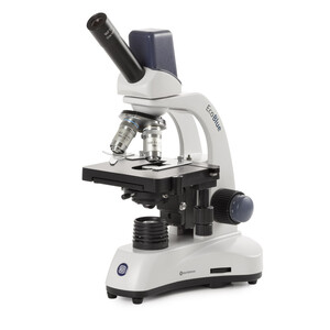 Euromex Microscope EC.1155, mono, digital, 40x-1000x, DL, LED, 10x/18 mm, X-Y Cross table, 5 MP