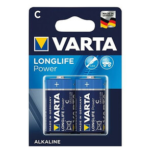 Varta Longlife Power Batteries C "Baby"