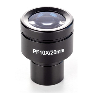 Kern Eyepiece Ø 23.2 mm, OBB-A1617, HWF 10x/Ø20mm, with scale 0.1mm, High-Eye-Point, Anti-Fungus