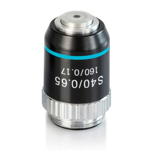 Kern Objective, OBB-A3205, achro, 40x/0.65, spring-loaded, w.d. 0.6mm