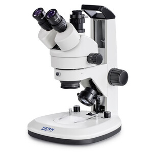 Kern Stereo zoom microscope OZL 468, 7x-45x, Al/Dl, 3W LED