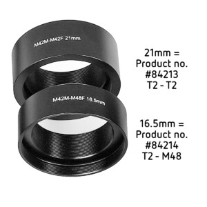 Omegon Adattore T2-M48-Adapter 16.5mm