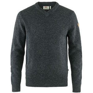 Fjällräven Övik V-neck Sweater M, 030 Dark Grey, Gr. M