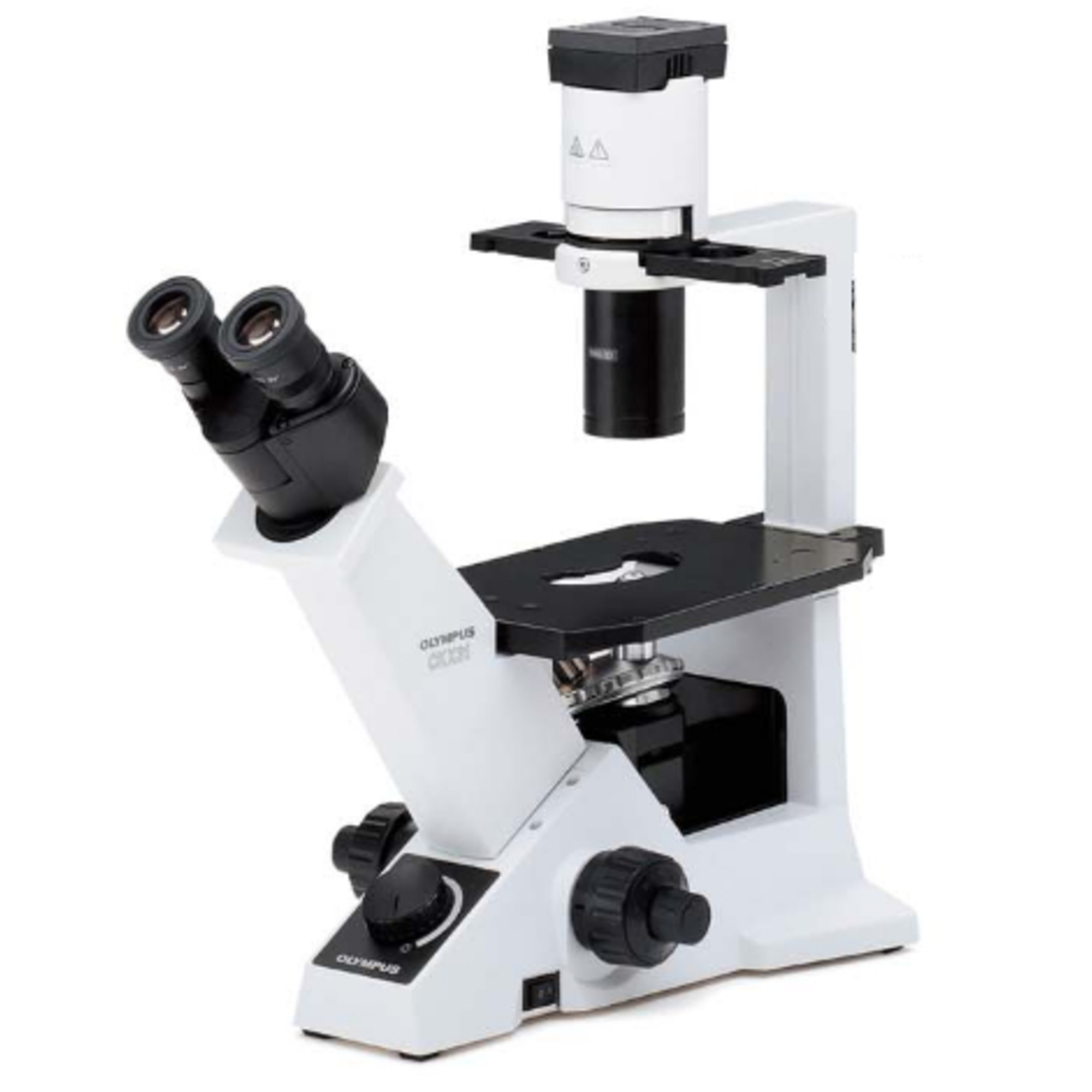 Evident Olympus Inverted Microscope Ckx Bright Field Hal Bino X