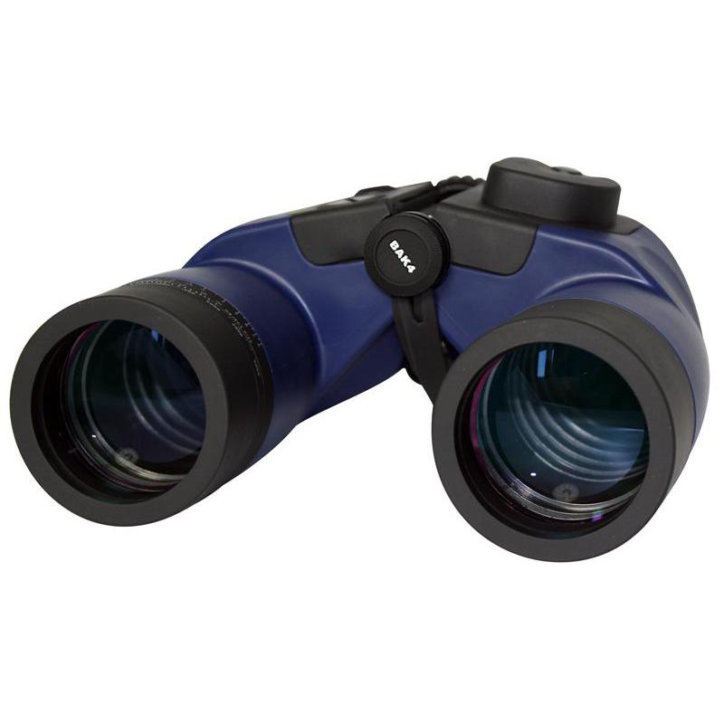 Omegon Seastar 7x50 binoculars with analogue compass set