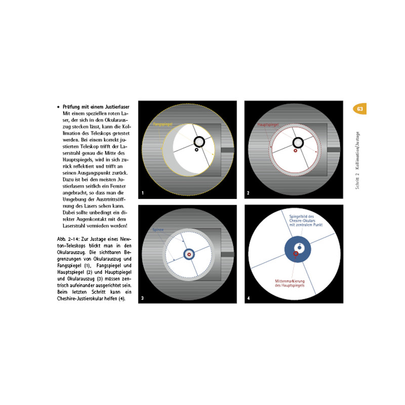 Oculum Verlag Guida al telescopio in quattro livelli