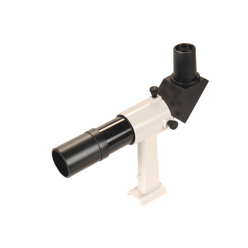 Skywatcher 6x30 zoeker, gehoekte inkijk, met rechtopstaand en gecorrigeerd beeld