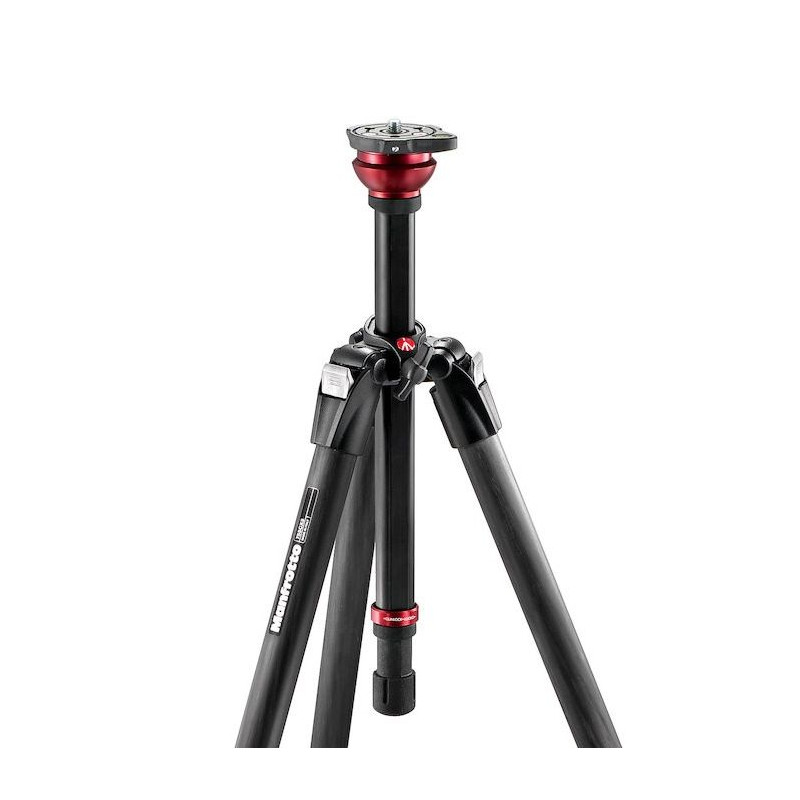 Manfrotto Treppiede Carbonio 755CX3  MDEVE treppiedi video con culla 50mm