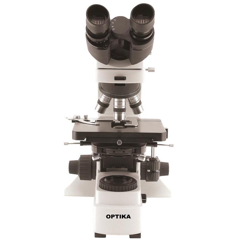 Optika B-600B, binocular microscope, 40 - 1000x, plan achromatic