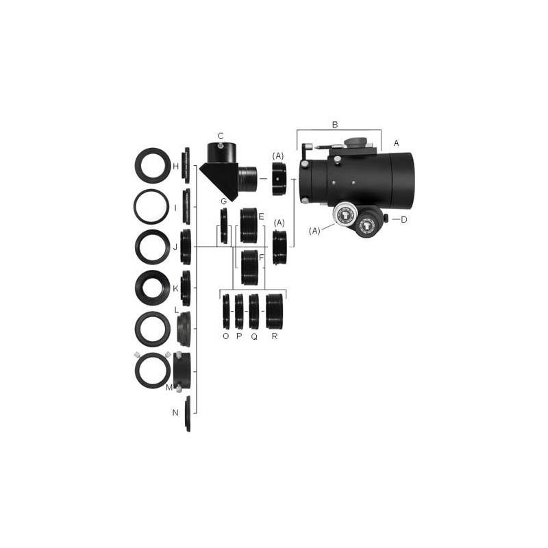 TeleVue Imaging System prolunga 12,7mm