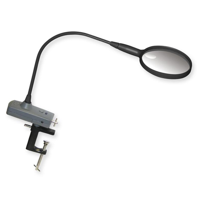 Magnifying Glass Lamp 2X Magnifier LED Light Magnifying Lamp