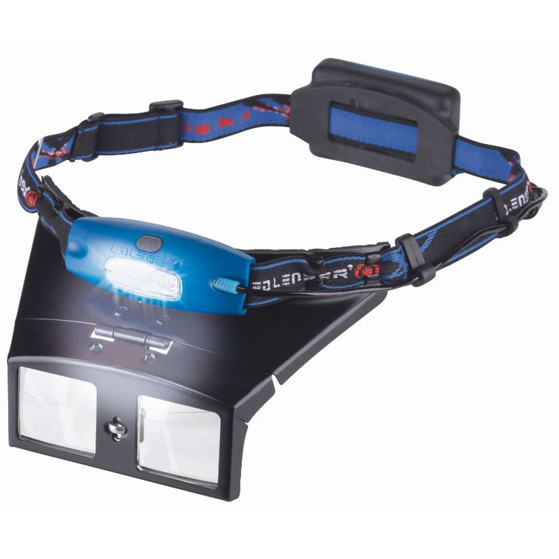 Headband Magnifier Glasses with 2 Led Light 