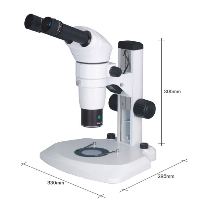 Optika Stativo largo, a braccio fisso, illuminazione LED