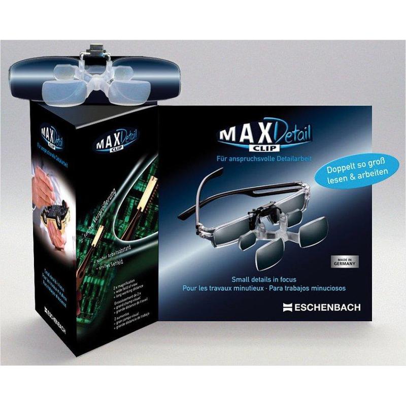 Eschenbach MaxDetail 2x Magnification Glasses - For up close viewing