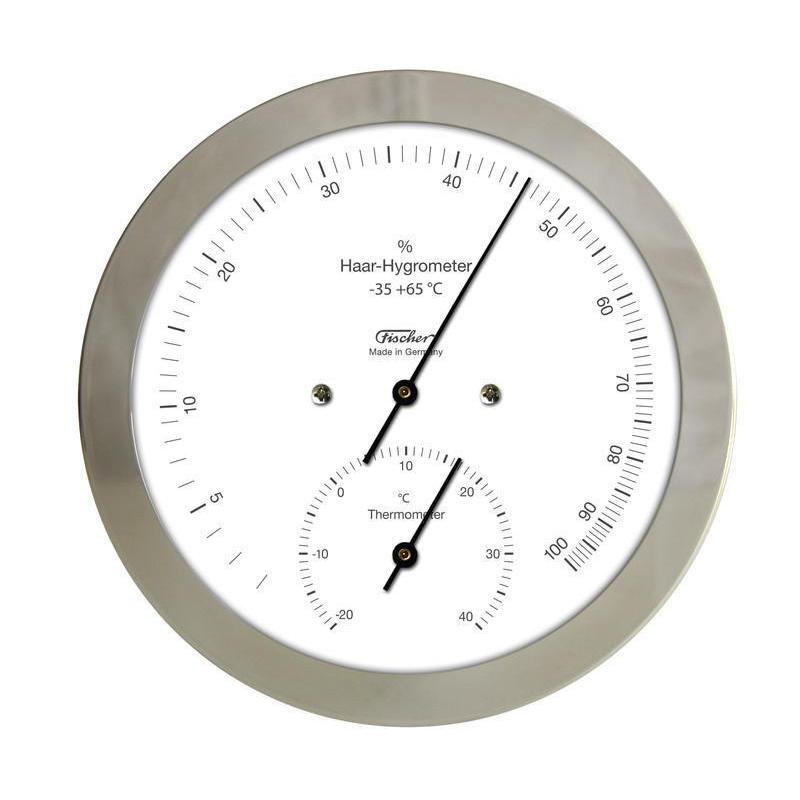 Mason's Hygrometer - Wet & Dry Bulb Thermometer - Wall-Mounted — Eisco Labs