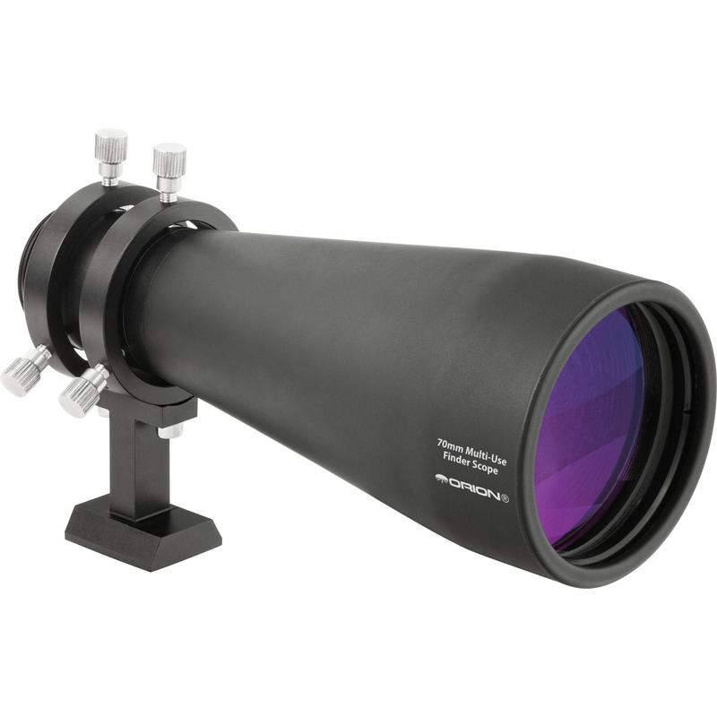 Orion 70mm finder scope with bracket, interchangeable eyepieces