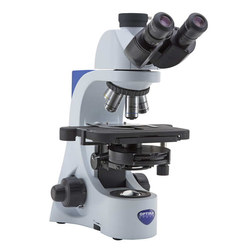 Optika Microscopio B-383Phi-Fase, trinocular, X-LED, infinity