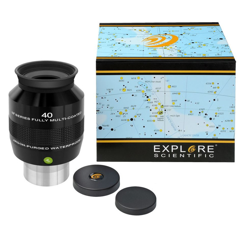 Explore Scientific Oculare con riempimento gassoso 68° N2 40 mm 2"