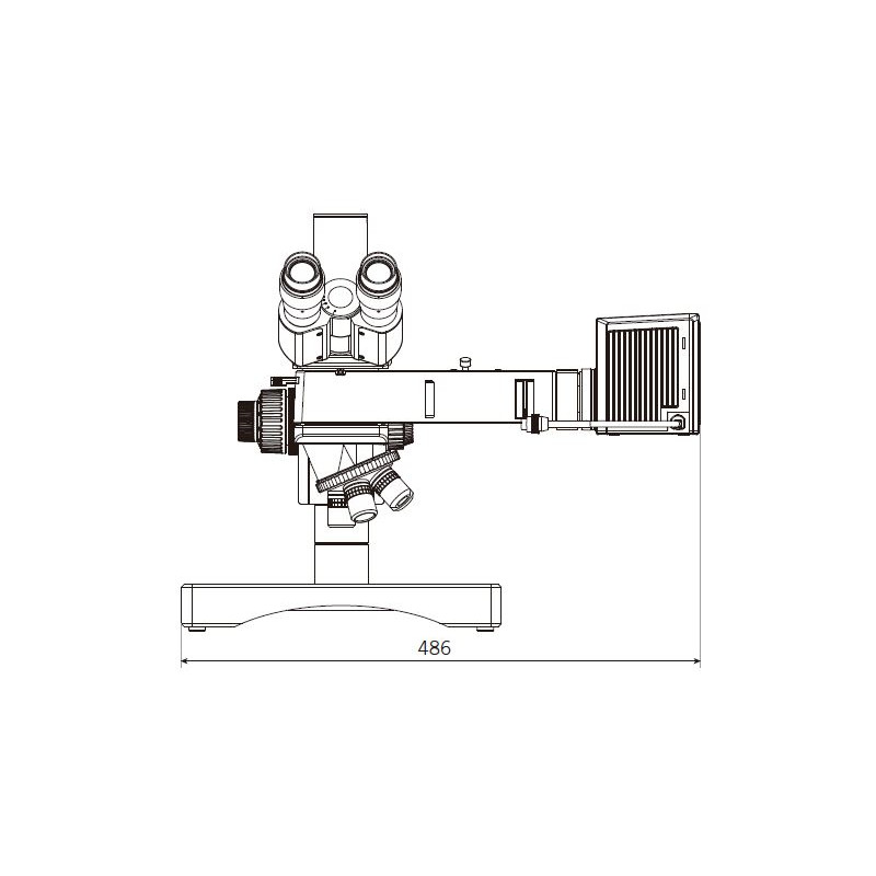 Motic Microscopio BA310 MET-H, binoculare