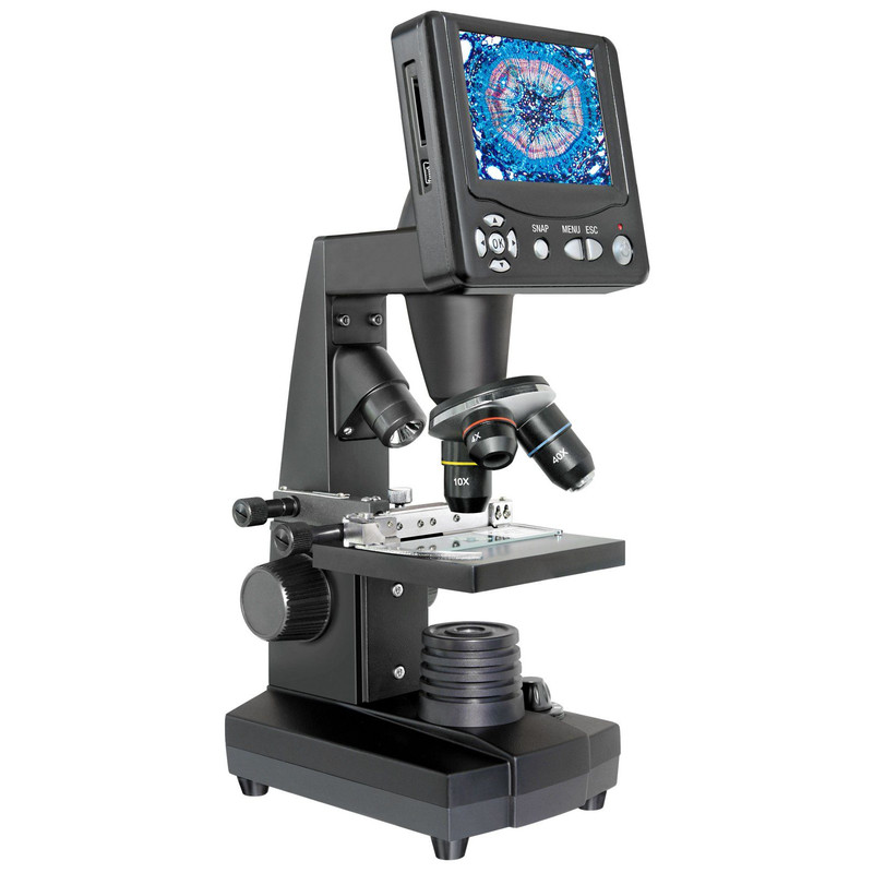 5MP Bresser microscope, LCD Digital