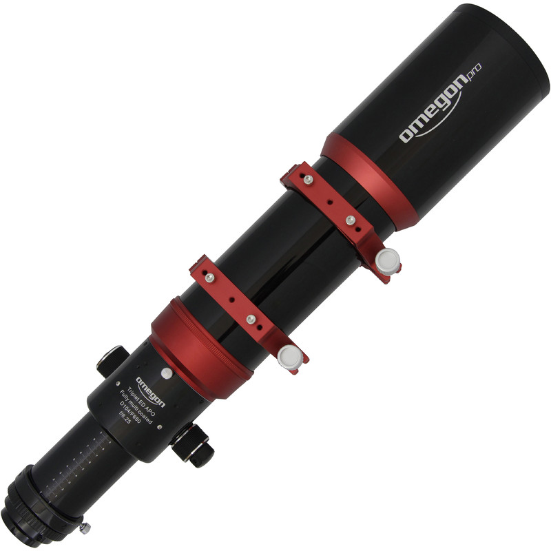 Omegon Refractor apocromático Pro APO AP 104/650 ED OTA + 2'' Field Flattener