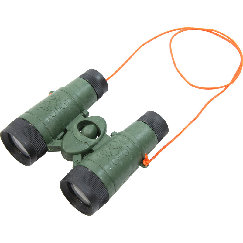 Discovery set with binoculars, compass and whistle