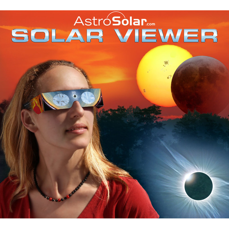 Baader Solar Viewer AstroSolar® zonsverduistering observatiebril, zilver/goud (10)