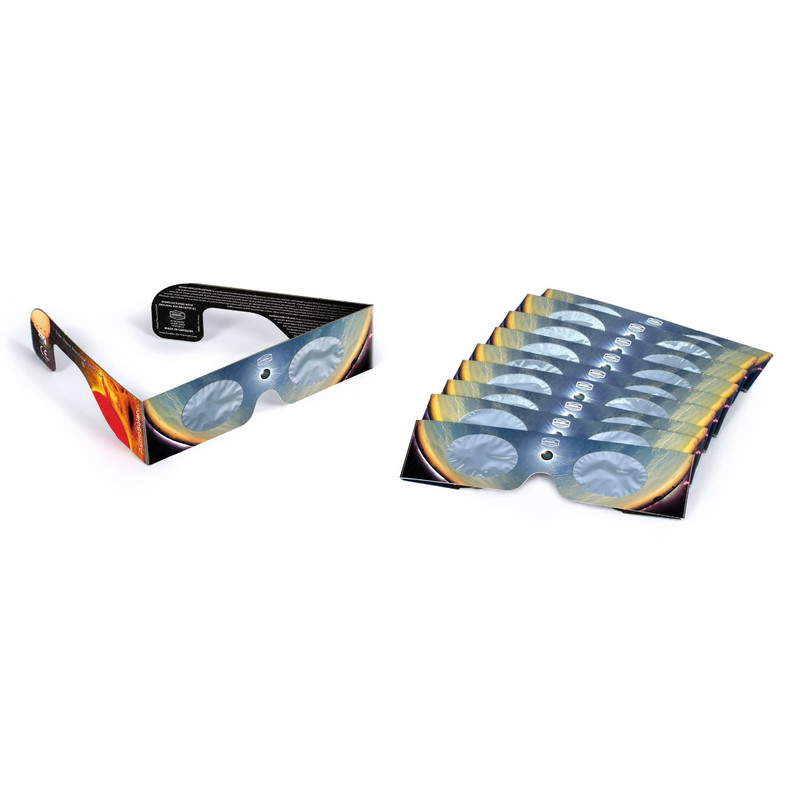 Baader Gafas para eclipse solar Solar Viewer AstroSolar®, plata/dorado, 10 unidades