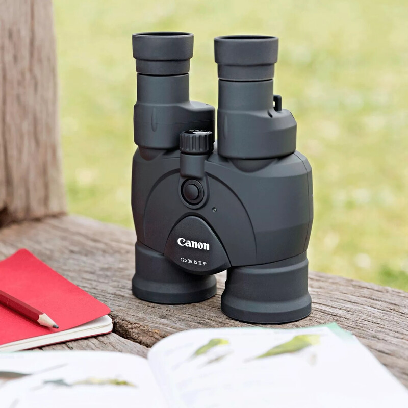 Canon Image stabilized binoculars 12x36 IS III