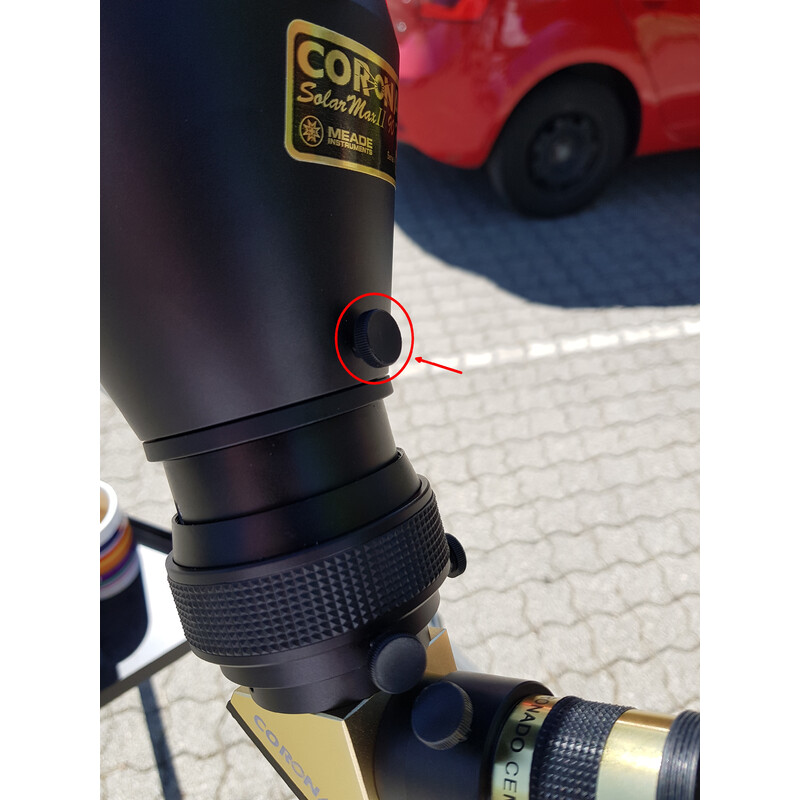 Coronado Telescopio Solare ST 90/800 SolarMax II BF15 <0,7A OTA