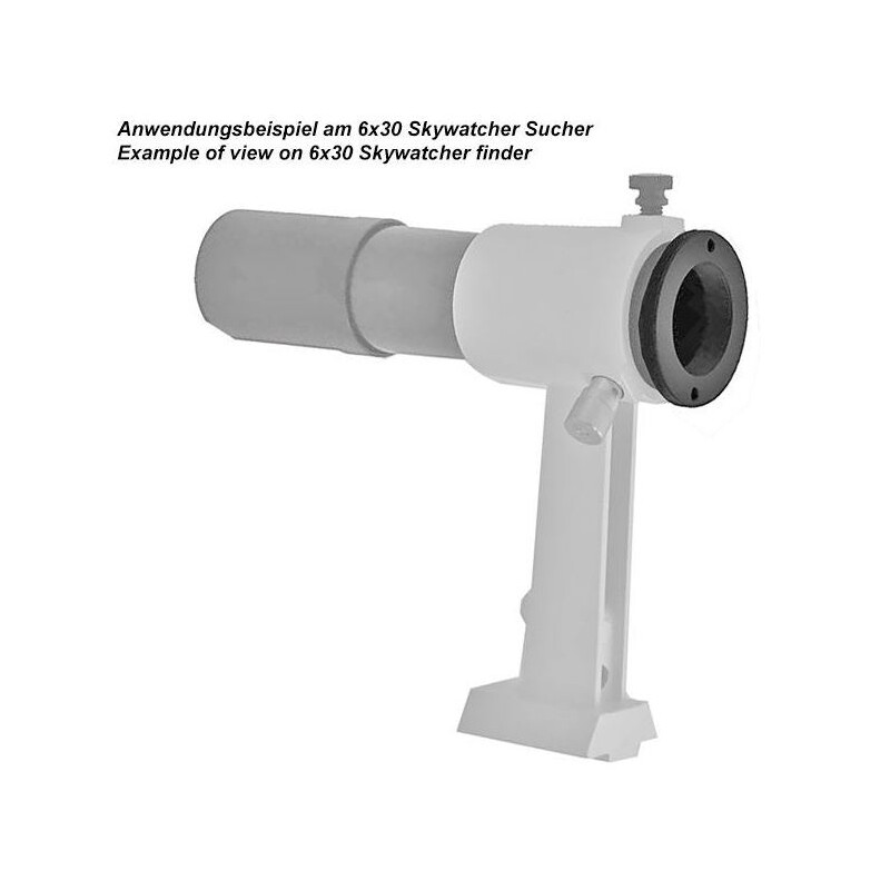 TS Optics Parfocaaladapter, voor autoguider op Skywatcher 9x50-zoeker