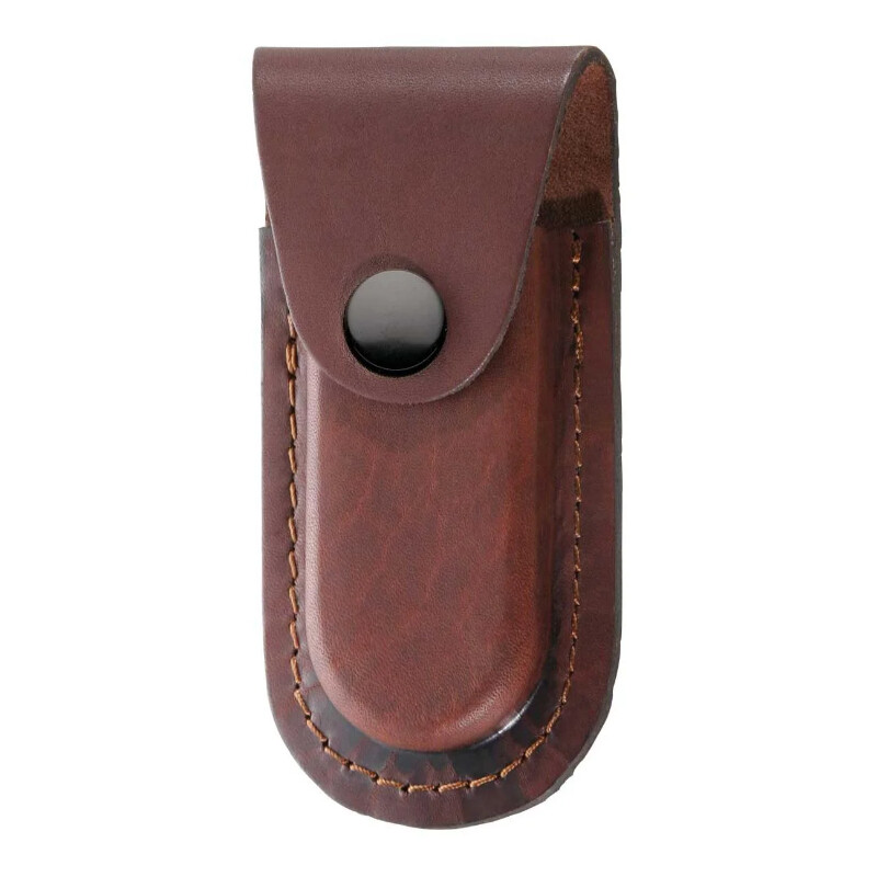 Herbertz Pocket knife leather case 2675120, dark brown, for 12 cm