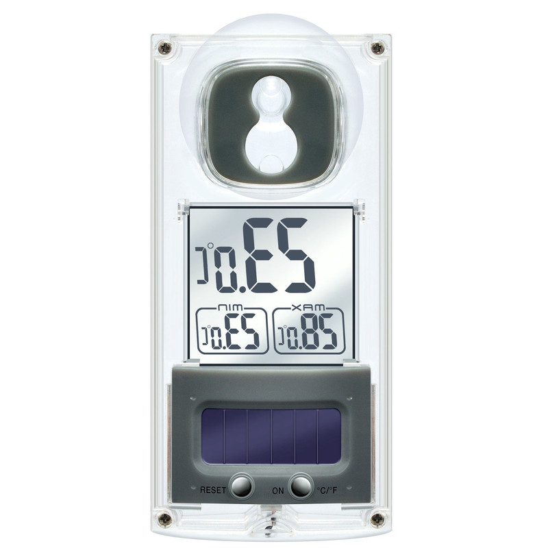 Digital Indoor & Outdoor Thermometer with Suction Cup