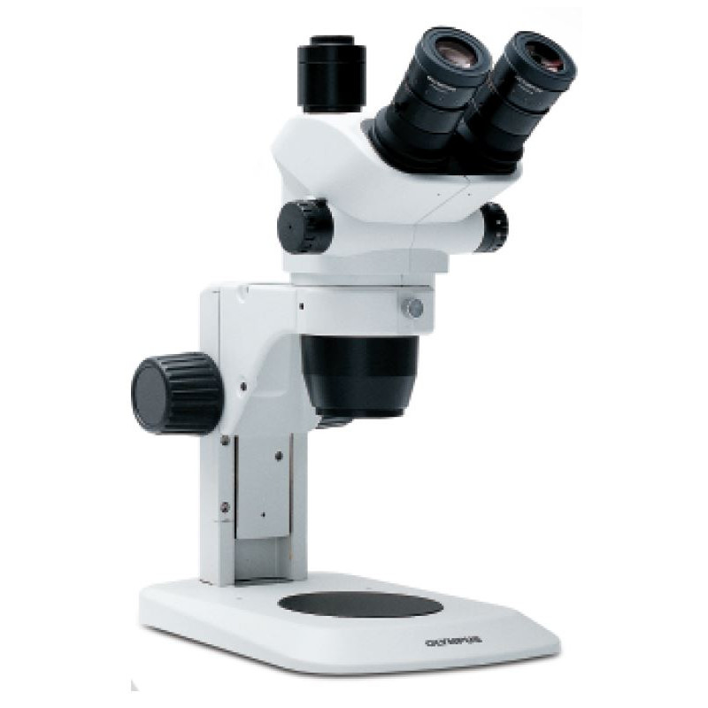 Evident Olympus SZ 61TR microscoop, opvallend en doorvallend licht, trinoculair