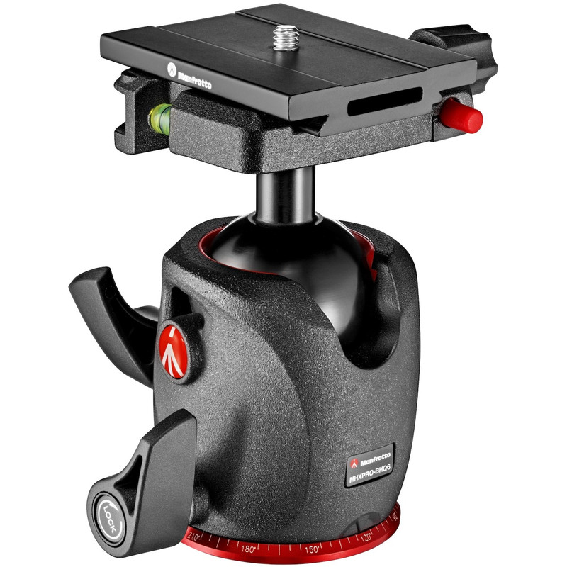 Manfrotto Treppiede- testa a sfera MHXPRO-BHQ6 XPRO con Top Lock