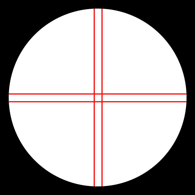 Omegon Oculares con retículo Ocular reticulado Kellner de 12 mm retroiluminado