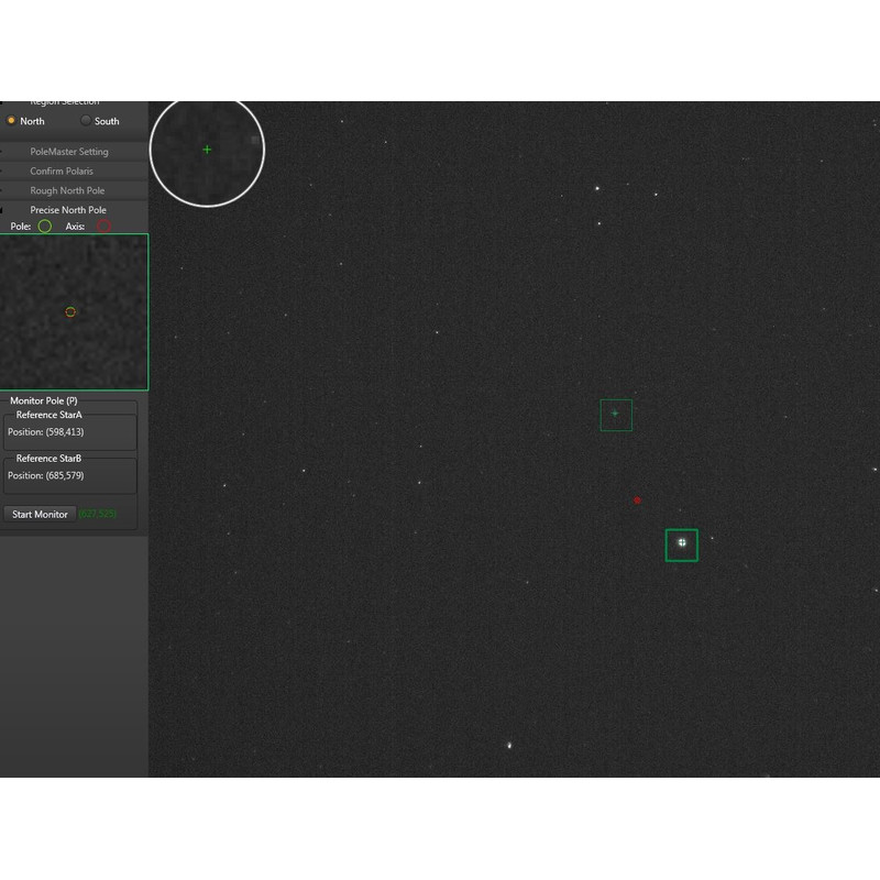 QHY Cannocchiale polare PoleMaster per Skywatcher EQ-8