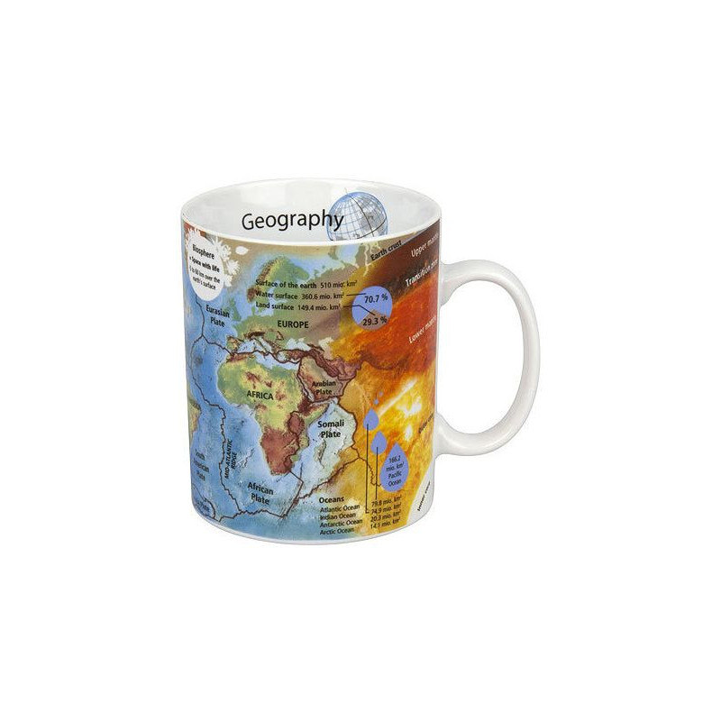 Könitz Tazza Mugs of Knowledge Geography