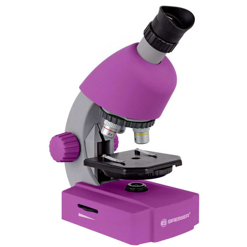 Bresser Junior Microscopio JUNIOR 40x-640x, viola